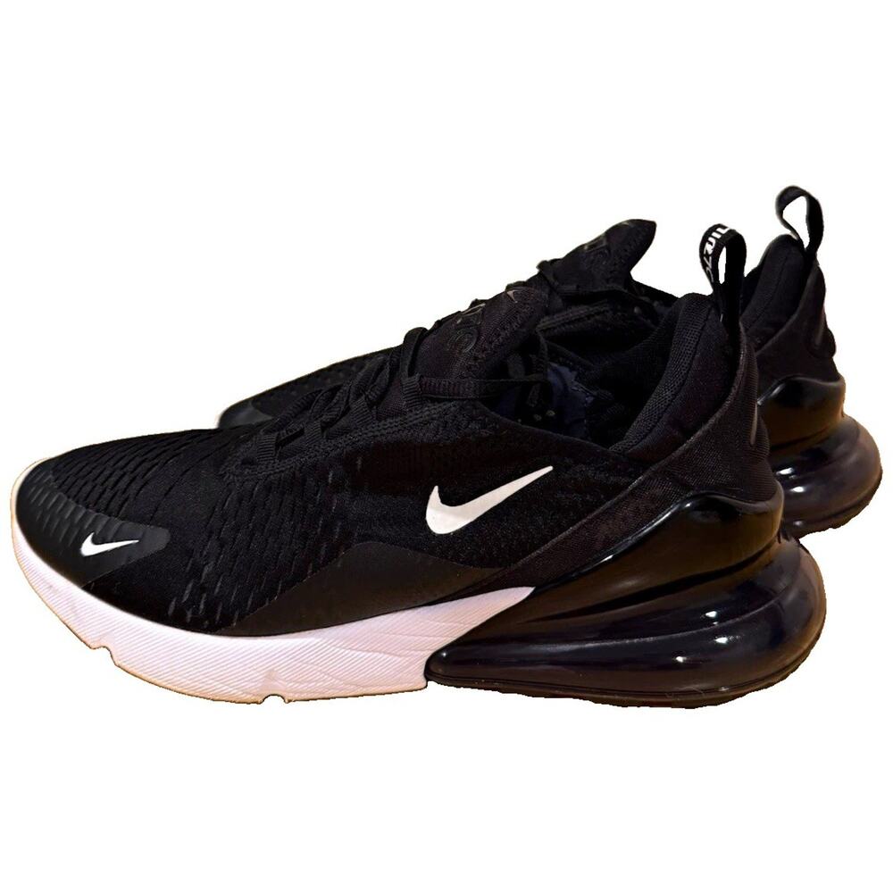 Nike Air Max 270 Men’s Size 12 Black White Solar Red Sneakers AH8050-002